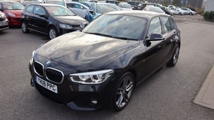 BMW 1 Series 1.5 116D M SPORT 5d 114 BHP Hatchback Diesel BLACK