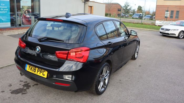 BMW 1 Series 1.5 116D M SPORT 5d 114 BHP Hatchback Diesel BLACK