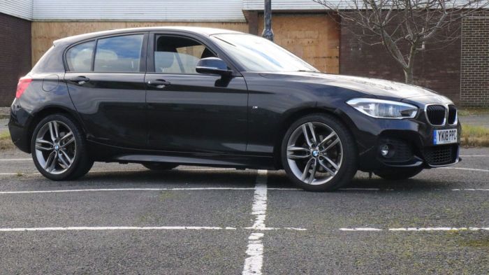 BMW 1 Series 1.5 116D M SPORT 5d 114 BHP Hatchback Diesel BLACK