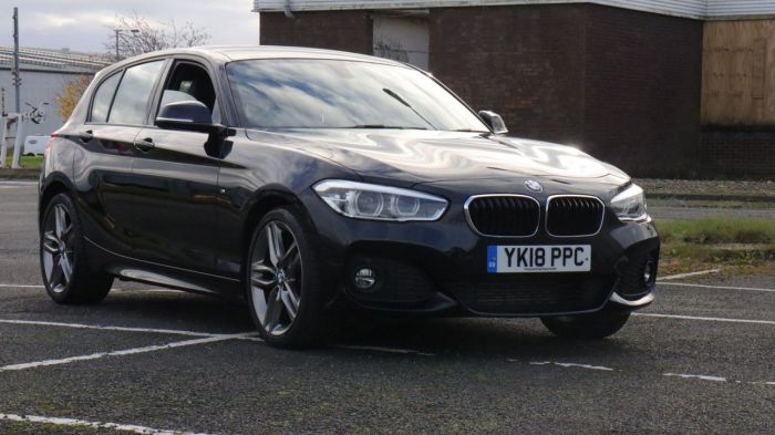 BMW 1 Series 1.5 116D M SPORT 5d 114 BHP Hatchback Diesel BLACK