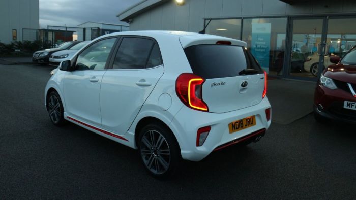 Kia Picanto 1.2 GT-LINE 5d 82 BHP Hatchback Petrol WHITE