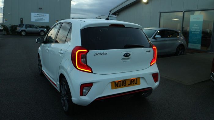 Kia Picanto 1.2 GT-LINE 5d 82 BHP Hatchback Petrol WHITE