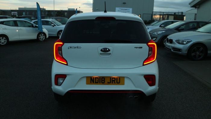 Kia Picanto 1.2 GT-LINE 5d 82 BHP Hatchback Petrol WHITE