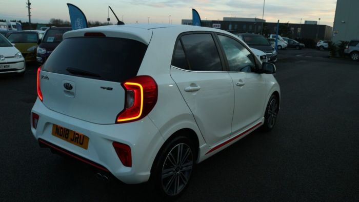 Kia Picanto 1.2 GT-LINE 5d 82 BHP Hatchback Petrol WHITE