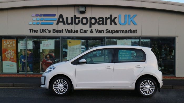 Volkswagen Up 1.0 MOVE UP 5d 60 BHP Hatchback Petrol WHITE