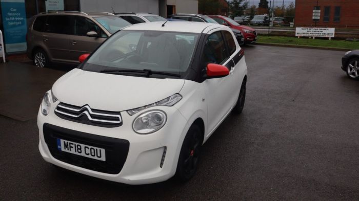 Citroen C1 1.2 PURETECH FURIO 3d 82 BHP Hatchback Petrol WHITE