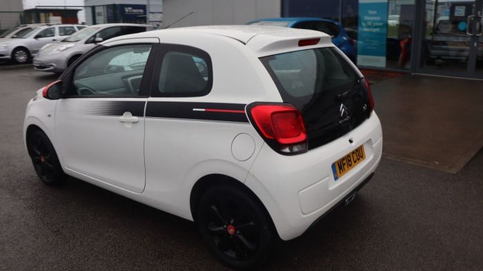 Citroen C1 1.2 PURETECH FURIO 3d 82 BHP Hatchback Petrol WHITE