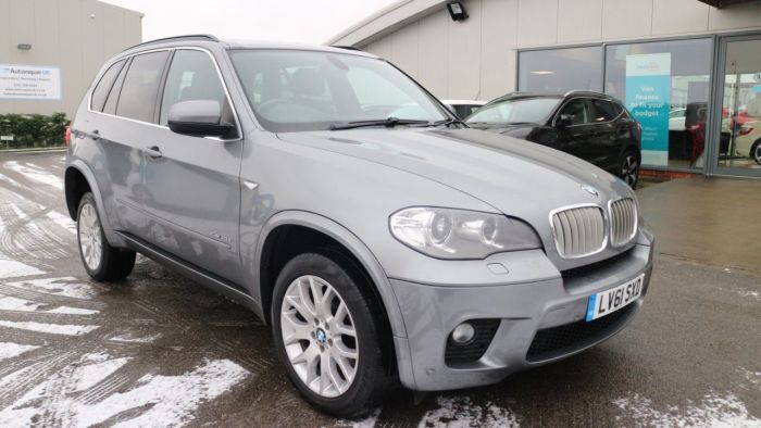 BMW X5 3.0 XDRIVE40D M SPORT 5d 302 BHP All Terrain Diesel GREY