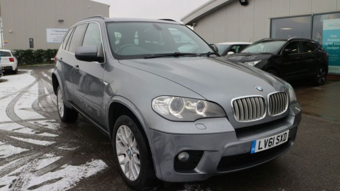 BMW X5 3.0 XDRIVE40D M SPORT 5d 302 BHP All Terrain Diesel GREY