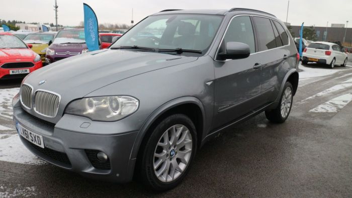 BMW X5 3.0 XDRIVE40D M SPORT 5d 302 BHP All Terrain Diesel GREY