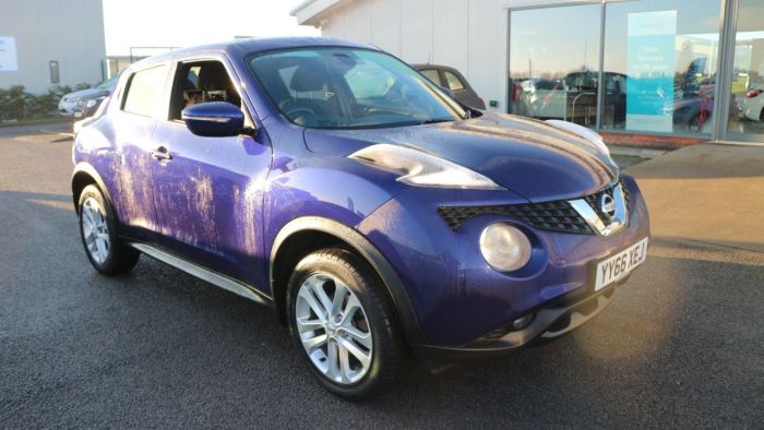 Nissan Juke 1.2 N-CONNECTA DIG-T 5d 115 BHP Hatchback Petrol BLUE