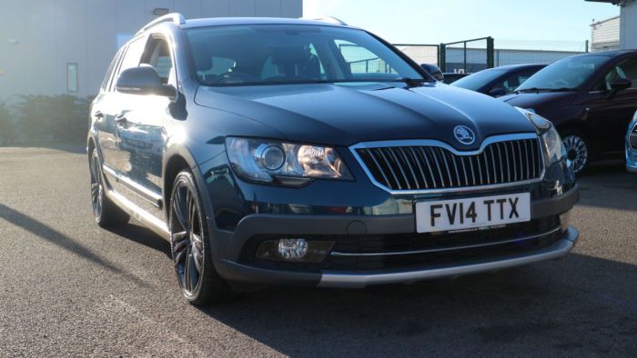 Skoda Superb 2.0 TOUR DE FRANCE TDI CR 5d 138 BHP Estate Diesel BLUE