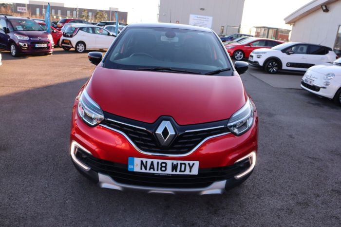 Renault Captur 1.5 DYNAMIQUE S NAV DCI 5d 110 BHP Hatchback Diesel RED/BLACK