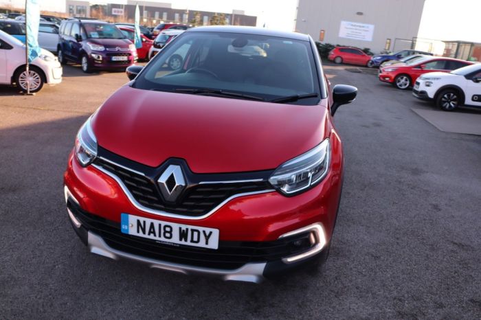 Renault Captur 1.5 DYNAMIQUE S NAV DCI 5d 110 BHP Hatchback Diesel RED/BLACK