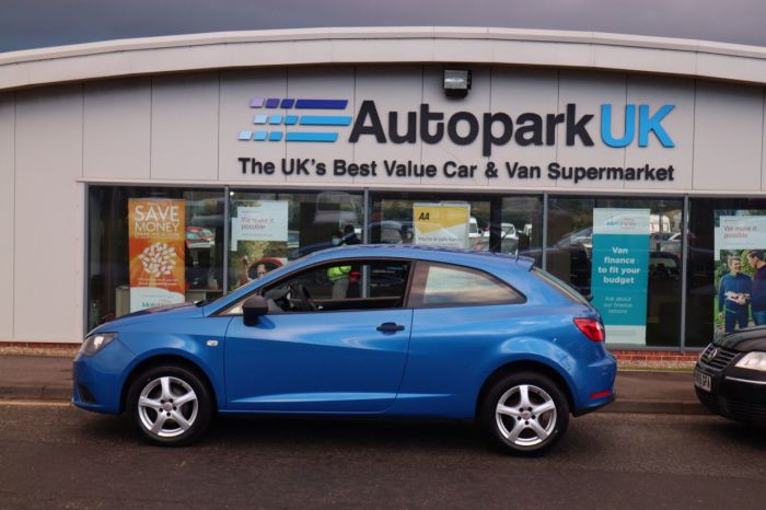 SEAT Ibiza 1.2 S A/C 3d 69 BHP Hatchback Petrol BLUE