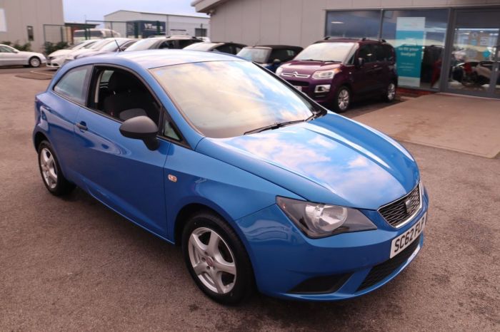 SEAT Ibiza 1.2 S A/C 3d 69 BHP Hatchback Petrol BLUE