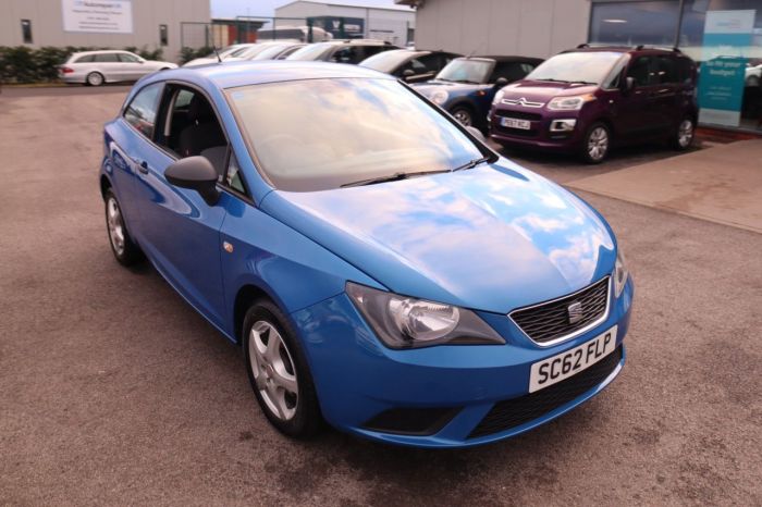 SEAT Ibiza 1.2 S A/C 3d 69 BHP Hatchback Petrol BLUE