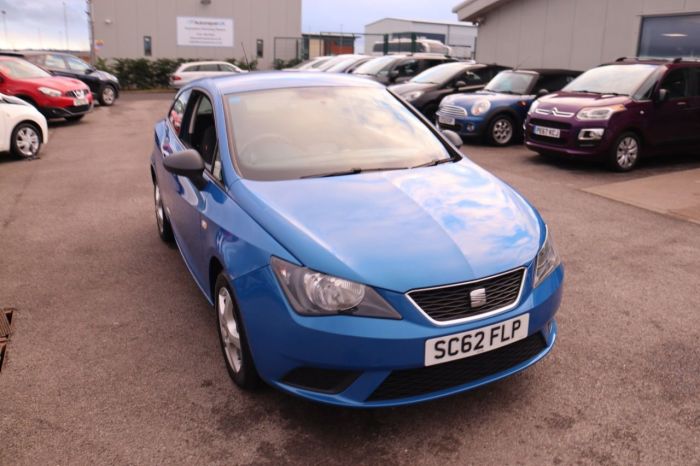 SEAT Ibiza 1.2 S A/C 3d 69 BHP Hatchback Petrol BLUE