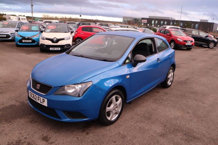 SEAT Ibiza 1.2 S A/C 3d 69 BHP Hatchback Petrol BLUE