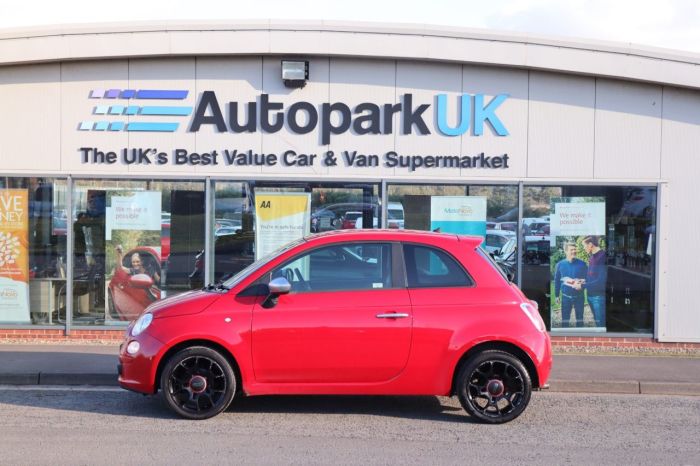 Fiat 500 1.2 STREET 3d 69 BHP Hatchback Petrol RED