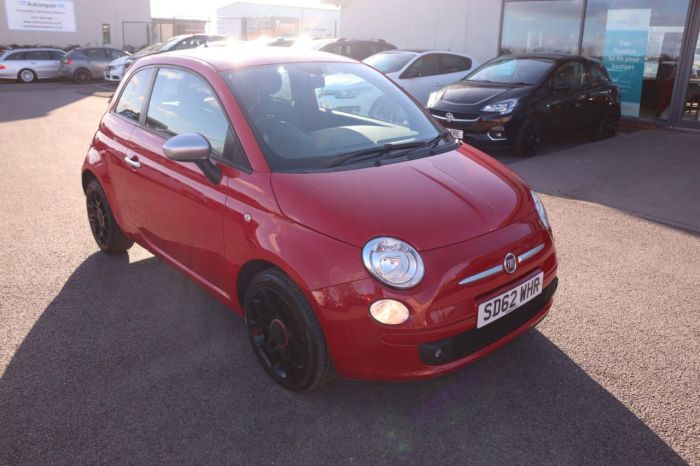 Fiat 500 1.2 STREET 3d 69 BHP Hatchback Petrol RED