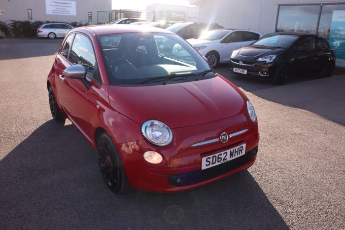 Fiat 500 1.2 STREET 3d 69 BHP Hatchback Petrol RED