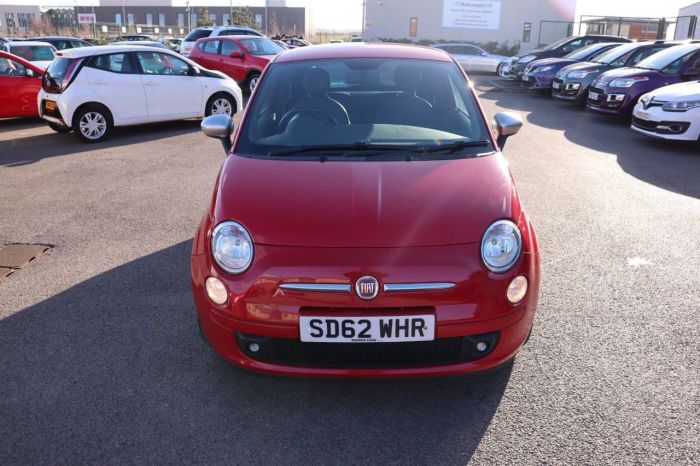 Fiat 500 1.2 STREET 3d 69 BHP Hatchback Petrol RED