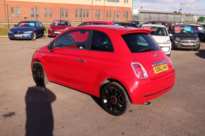 Fiat 500 1.2 STREET 3d 69 BHP Hatchback Petrol RED