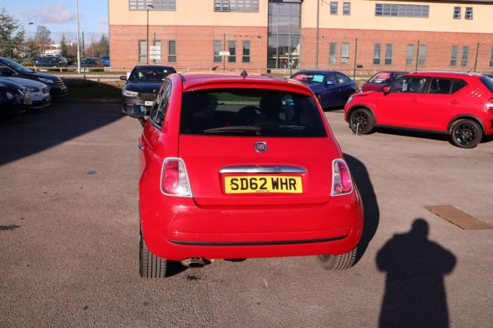 Fiat 500 1.2 STREET 3d 69 BHP Hatchback Petrol RED