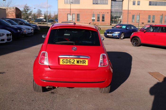 Fiat 500 1.2 STREET 3d 69 BHP Hatchback Petrol RED