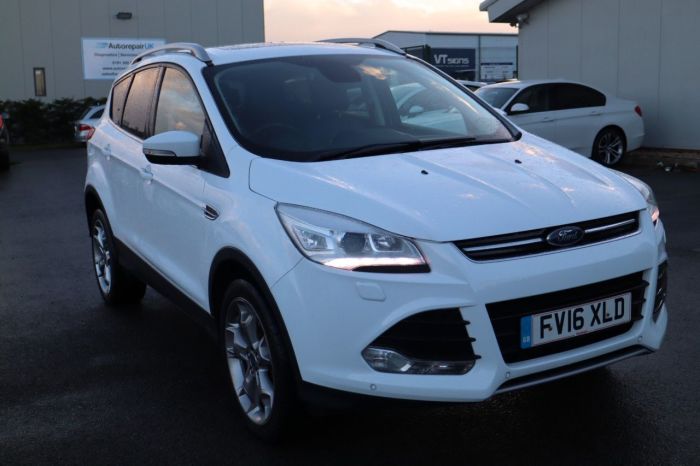 Ford Kuga 2.0 TITANIUM X SPORT TDCI 5d 177 BHP SUV Diesel WHITE