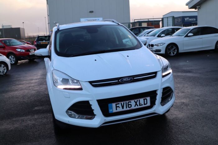 Ford Kuga 2.0 TITANIUM X SPORT TDCI 5d 177 BHP SUV Diesel WHITE