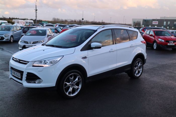 Ford Kuga 2.0 TITANIUM X SPORT TDCI 5d 177 BHP SUV Diesel WHITE