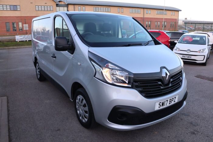 Renault Trafic 1.6 SL27 BUSINESS PLUS DCI 120 BHP PANEL VAN Diesel SILVER