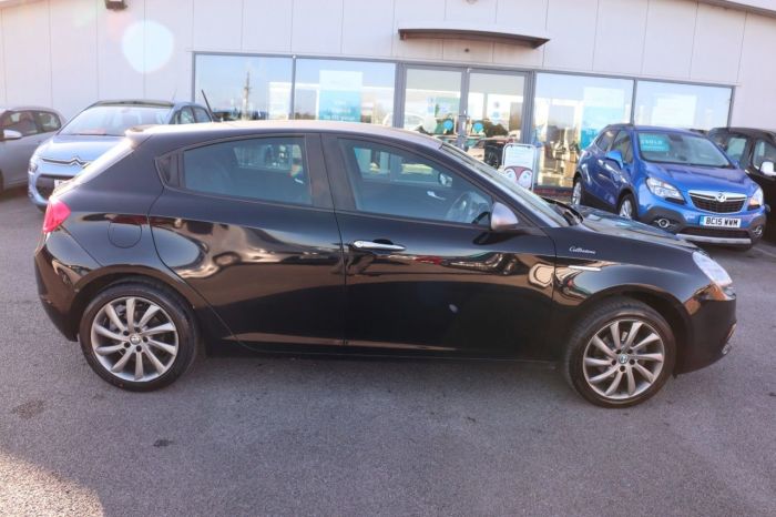 Alfa Romeo Giulietta 1.4 TB COLLEZIONE SPECIAL EDITION 5d 120 BHP Hatchback Petrol BLACK/GREY