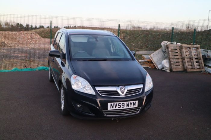 Vauxhall Zafira 1.6 DESIGN 5d 113 BHP MPV Petrol BLACK