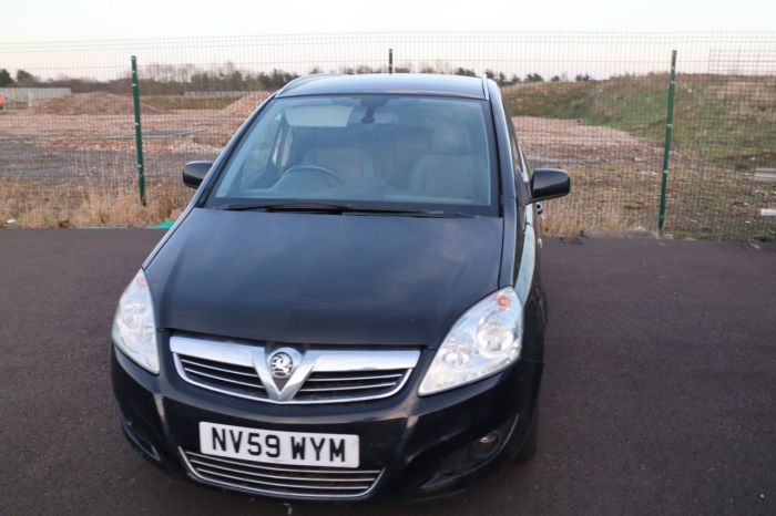 Vauxhall Zafira 1.6 DESIGN 5d 113 BHP MPV Petrol BLACK