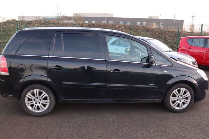 Vauxhall Zafira 1.6 DESIGN 5d 113 BHP MPV Petrol BLACK