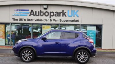 Nissan Juke 1.5 TEKNA DCI 5d 110 BHP Hatchback Diesel BLUENissan Juke 1.5 TEKNA DCI 5d 110 BHP Hatchback Diesel BLUE at Motor Finance 4u Tunbridge Wells