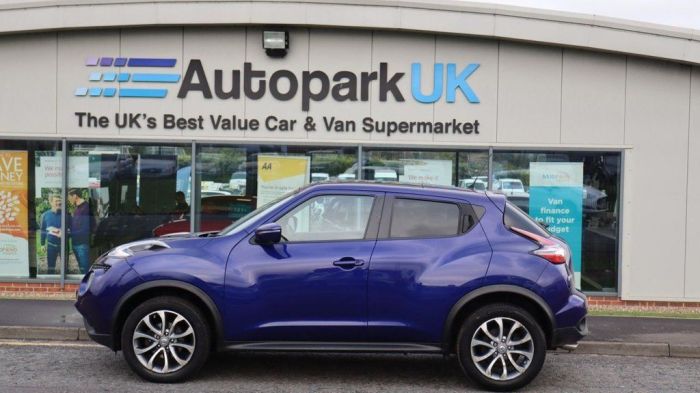 Nissan Juke 1.5 TEKNA DCI 5d 110 BHP Hatchback Diesel BLUE