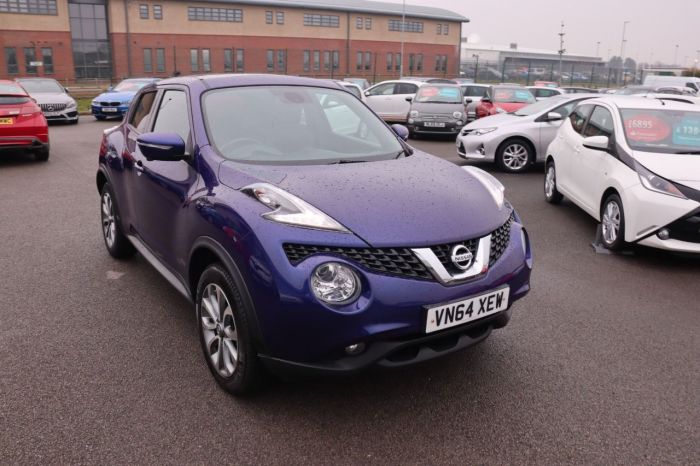 Nissan Juke 1.5 TEKNA DCI 5d 110 BHP Hatchback Diesel BLUE