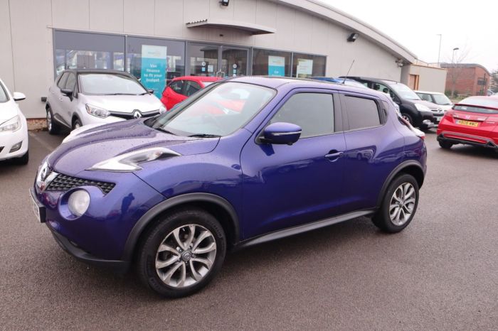 Nissan Juke 1.5 TEKNA DCI 5d 110 BHP Hatchback Diesel BLUE