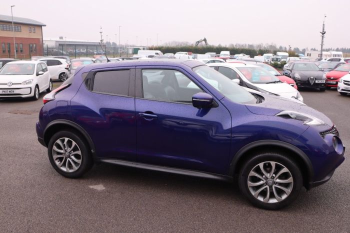 Nissan Juke 1.5 TEKNA DCI 5d 110 BHP Hatchback Diesel BLUE