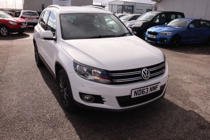 Volkswagen Tiguan 2.0 MATCH TDI BLUEMOTION TECHNOLOGY 4MOTION 5d 139 BHP All Terrain Diesel WHITE