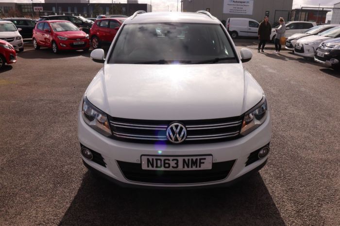 Volkswagen Tiguan 2.0 MATCH TDI BLUEMOTION TECHNOLOGY 4MOTION 5d 139 BHP All Terrain Diesel WHITE