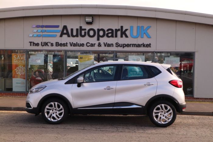 Renault Captur 1.5 DYNAMIQUE MEDIANAV ENERGY DCI S/S 5d 90 BHP Hatchback Diesel SILVER