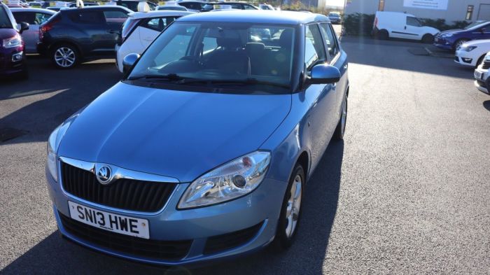 Skoda Fabia 1.2 SE 12V 5d 68 BHP Hatchback Petrol BLUE