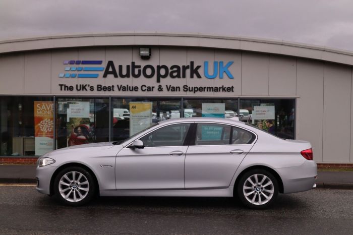 BMW 5 Series 2.0 520D LUXURY 4d 181 BHP Saloon Diesel SILVER