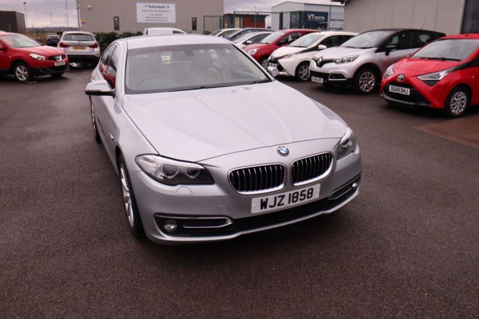 BMW 5 Series 2.0 520D LUXURY 4d 181 BHP Saloon Diesel SILVER