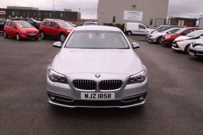 BMW 5 Series 2.0 520D LUXURY 4d 181 BHP Saloon Diesel SILVER